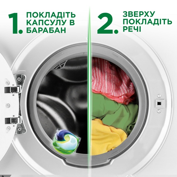 Капсули для машинного прання Ariel PODS All-in-1 Гірське джерело 24 шт. 
