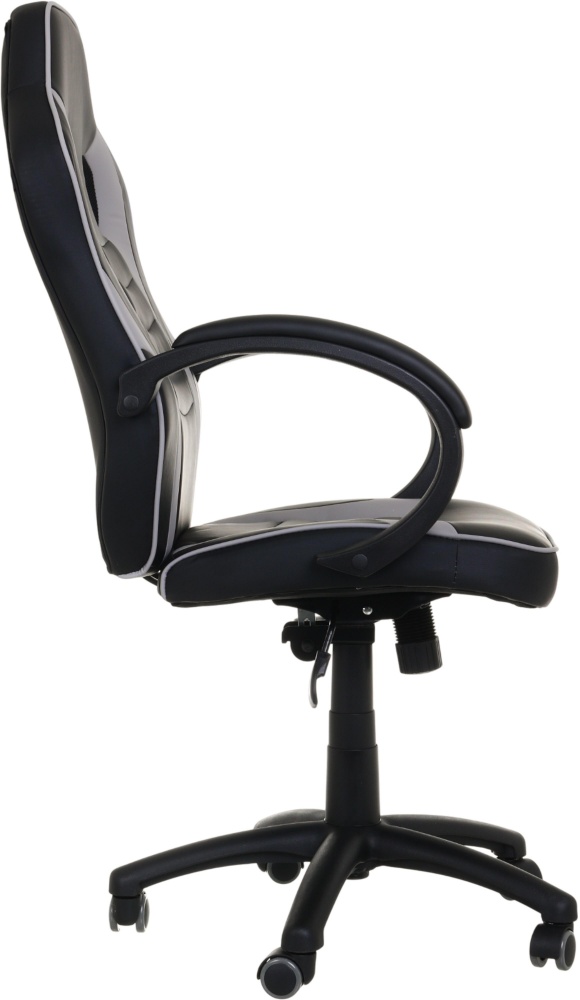 Кресло игровое Центр Меблів Идрис черно-серый