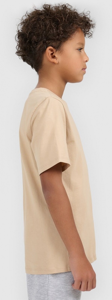 Футболка 4F TSHIRT M3006 4FJWSS26TTSHM3006-83S р.140 бежевий