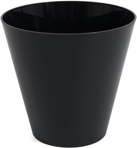 Горшок пластиковый Prosperplast Tubus круглый 3,5л антрацит (74950-433) 