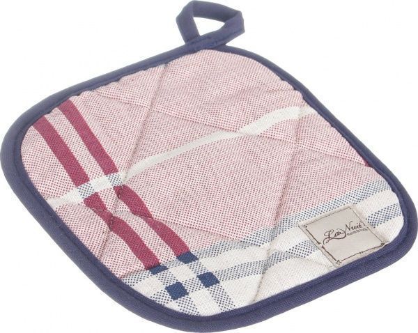 Прихватка Шарлота клітинка 20x20 см біло-червоно-синій La Nuit 