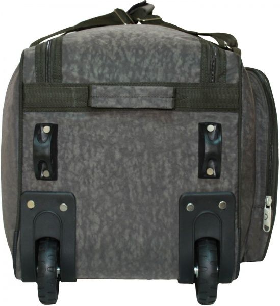 Сумка дорожная на колесах Bagland 36470 68 л хаки Мілан 