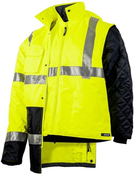 Куртка-парка Sizam Norwich утеплена 5 в 1 р. M зріст універсальний 30031 жовтий