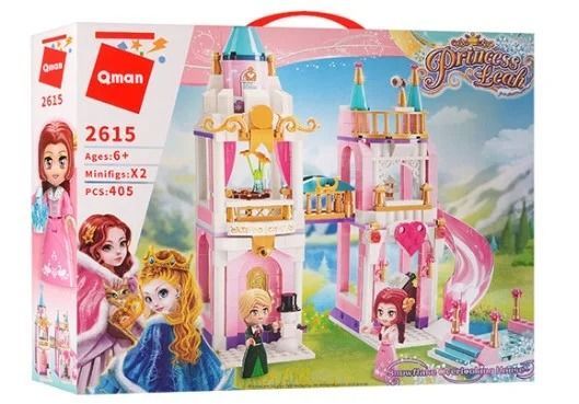 Конструктор Qman 2615 замок принцеси фігурки ODT112612