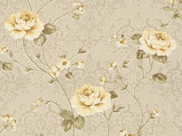 Обои бумажные Славянские обои COLORIT Пиония 8146-04 0,53x10,05 м