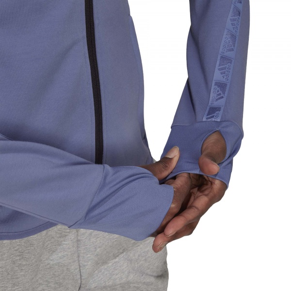 Джемпер Adidas W MT HD TT H10178 р. XL фіолетовий