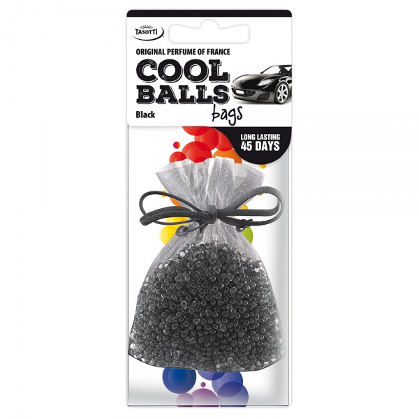 Ароматизатор підвісний Tasotti Cool Balls Bags Black
