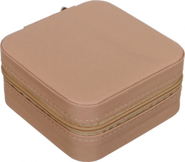 Шкатулка для украшений Royal tiny 10х10х5 см бежевая