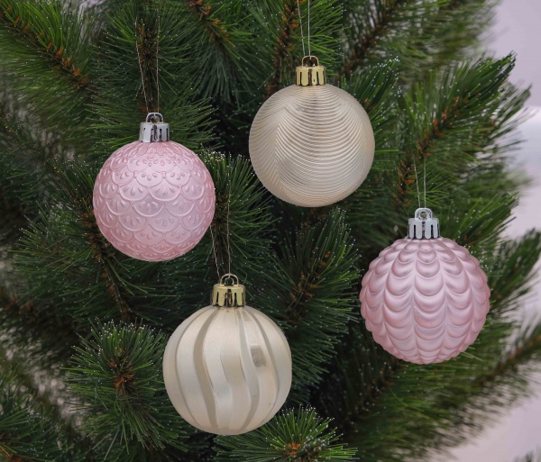 Набір ялинкових іграшок GIF2923 MIX d 3 мм 36 шт./уп.