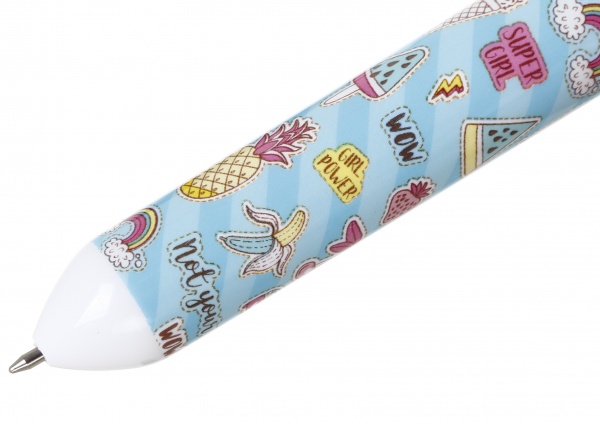 Ручка шариковая на 10 цветов помада 