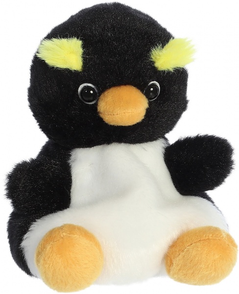 М'яка іграшка Aurora Palm Pals (Палм Палс) Пінгвін 12 см біло-жовто-чорний 210557F