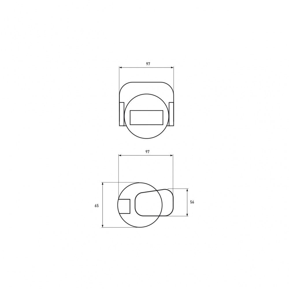 Датчик движения Euroelectric ST-09(white)