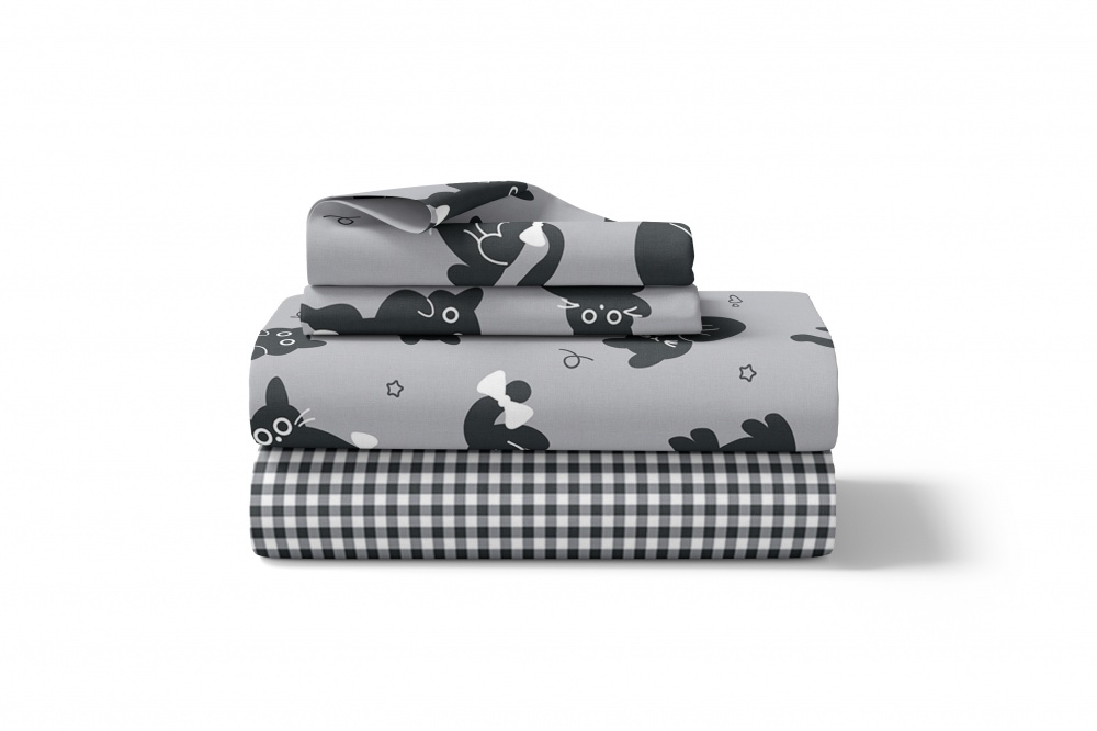 Комплект постельного белья 2.0 PAWSY мультиколор Luna