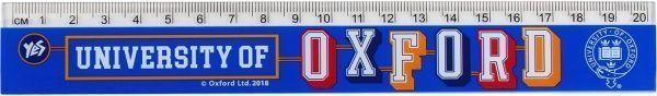 Линейка 20 см Oxford Blue 1 вересня