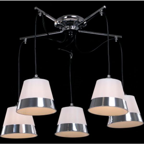 Светильник потолочный Accento lighting ALKK-GH96305-5 5x40 Вт E14 хром 