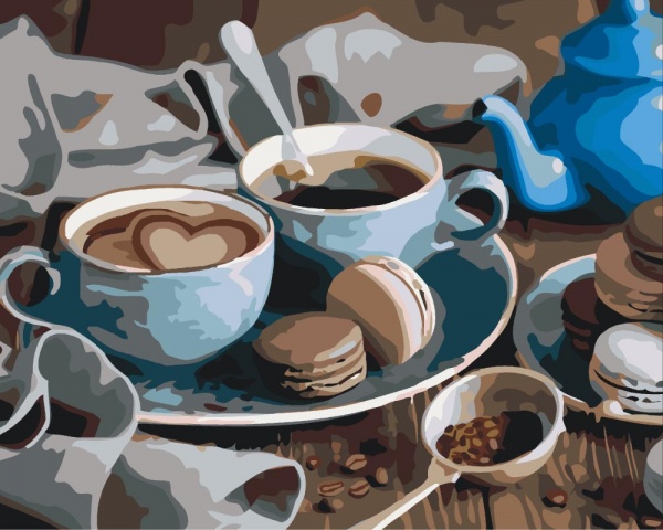 Картина по номерам Сладкое утро Идейка 