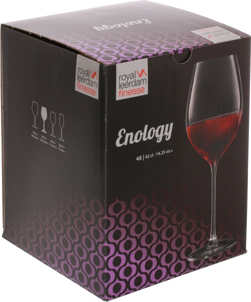 Набор бокалов для вина Enology 420 мл 4 шт. 483321 420 мл 4 шт. Royal Leerdam 