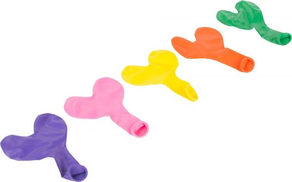 Набор воздушных шариков Ві та Ві Сердца ассорти 30 см разноцветный 5 шт.