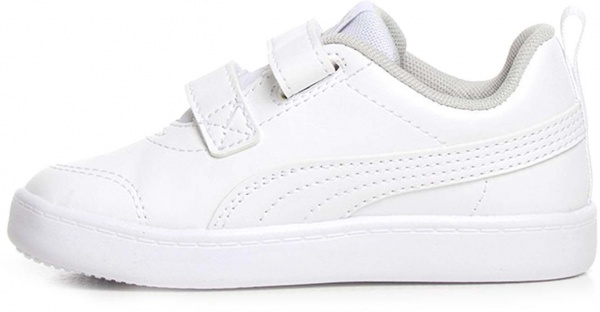 Кросівки Puma COURTFLEX V2 V INF PEACOAT-HIGH RISK 37154404 р.22 білий