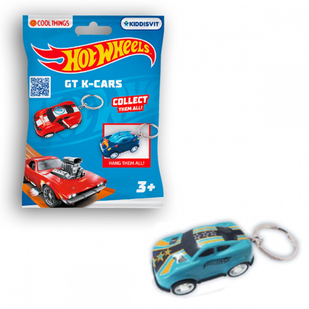 Ігрова фігурка-сюрприз Cool Things з кільцем серії Hot Wheels - GT K машинка HW056