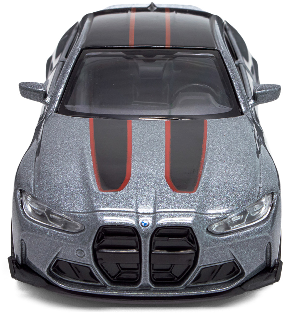 Автомодель TechnoDrive 1:43 BMW M4 CSL 2023 сірий 250436U