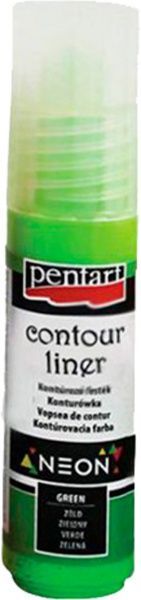 Контур универсальный зеленый неоновый 17492 1 цветов 20 мл