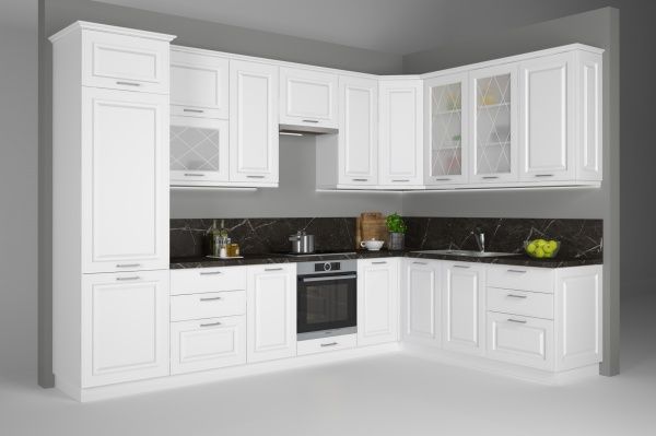 Фасад для кухні Грейд МС Лондон 713*596 з отворами під петлі з ручкою