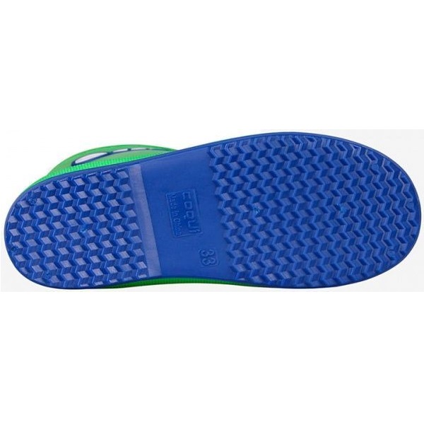 Чоботи Coqui 8509 Lime/Roya 8509 Lime/Roya р. 33 зелено-синій