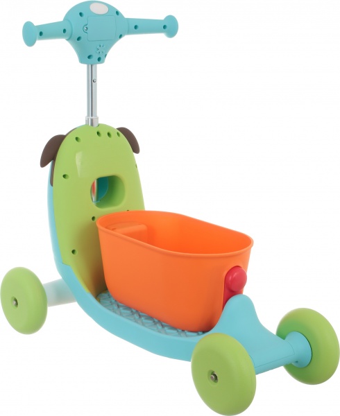 Самокат-беговел Skip Hop Щенок бирюзово-зеленый 9H822910 