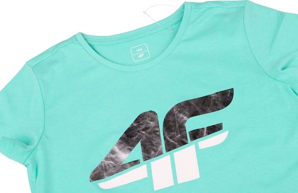 Футболка 4F HJZ20-JTSD006A-47S 158 світло-зелений