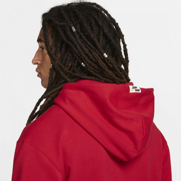 Джемпер Jordan M J JMPMN FLC PO HOODIE DA7192-657 р. 2XL червоний