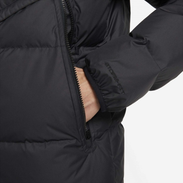 Куртка Nike M NSW SF WINDRUNNER HD JKT DD6795-010 р.L черный