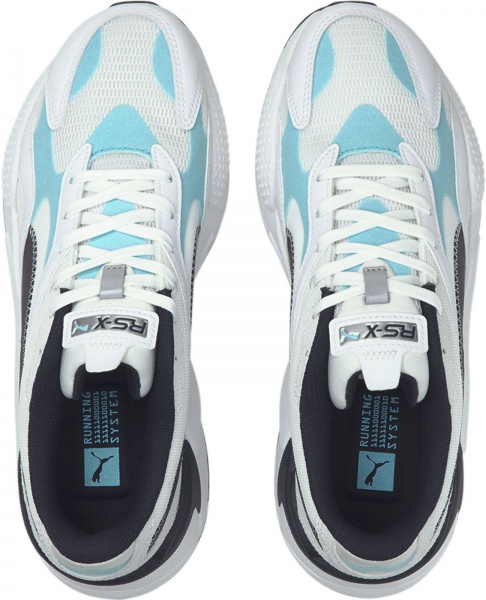 Кроссовки Puma RS-X? Hard Drive 37499102 р.UK 3,5 бело-синий