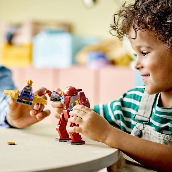Конструктор LEGO Super Heroes Marvel Халкбастер Железного Человека против Таноса 76263