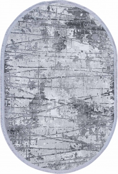 Килим Karmen Carpet GALYA PLUS S3752A GREY/GREY 160x230 см O 