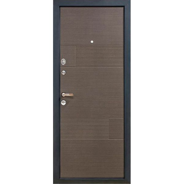 Дверь входная Министерство дверей КС 58+ венге серый 2050x960мм левая
