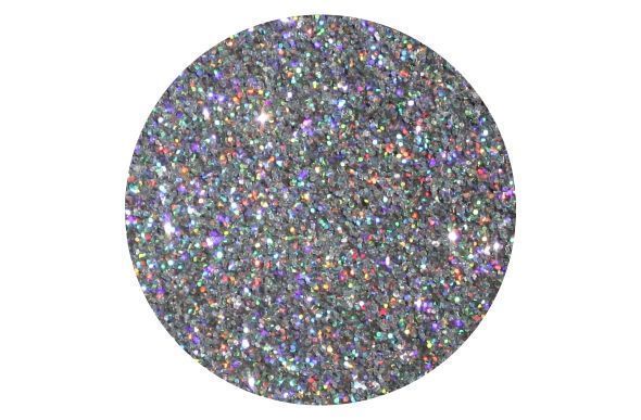  Голографічний блиск срібло Bioplast 15 г