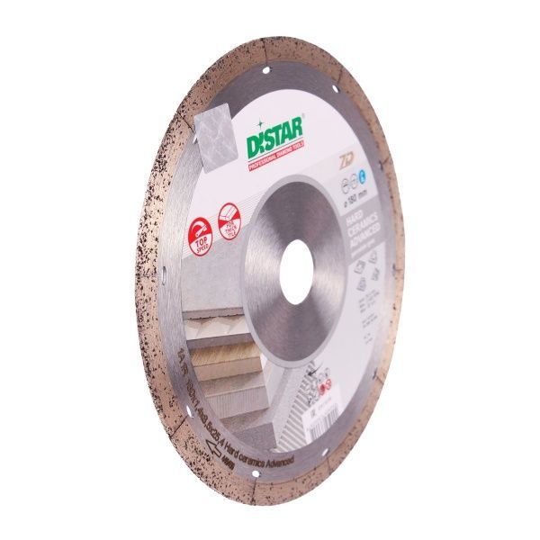 Диск алмазний відрізний Distar Hard ceramics Advanced 1A1R 180x1,4x25,4 кераміка, плитка, керамограніт 111 205 28 014
