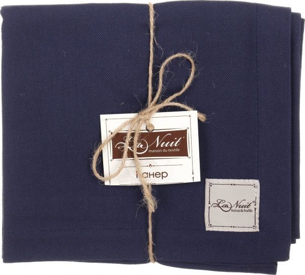 Раннер Шарлотта 140х40 см 140x40 см темно-синий La Nuit 
