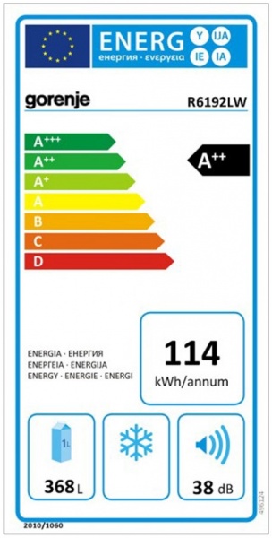 Холодильник Gorenje R6192LW