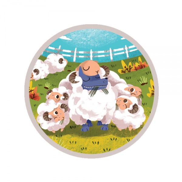 Аудиосказка с проектором AMBO FUNTAMIN Волк в овечьей шкуре AF6339WS