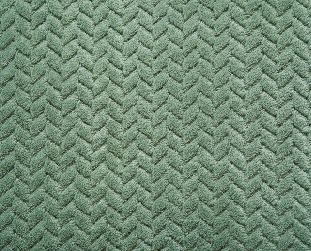 Плед Embossed Leon 160x200 см зеленый La Nuit