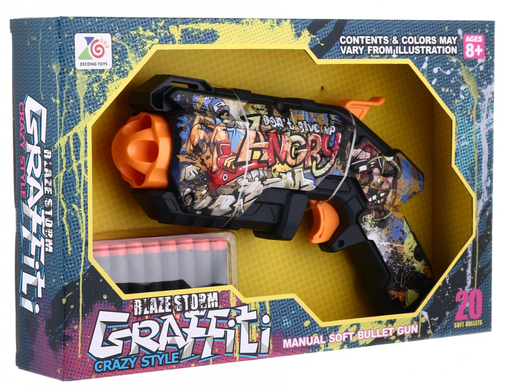 Бластер механический Zecong Toys Blaze Storm ZC7203