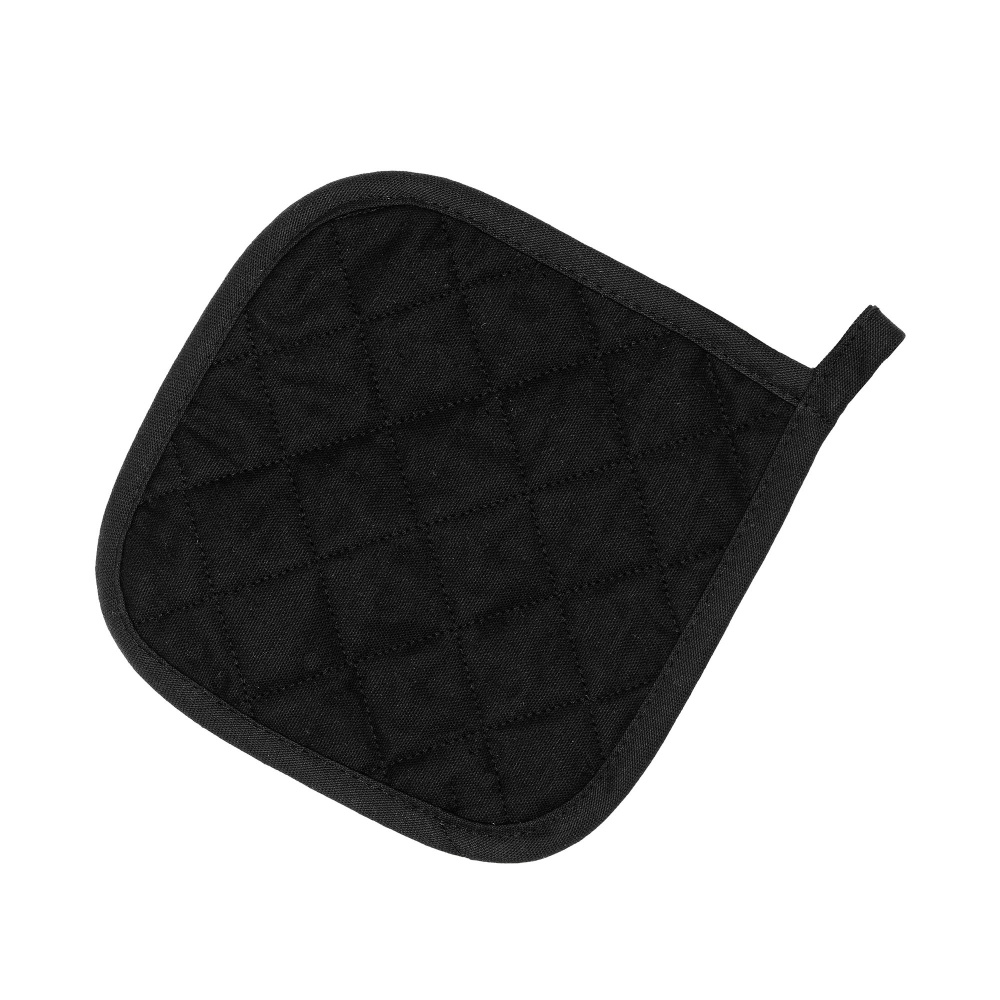 Прихватка Home Line Гриль 20x20 см черно-оранжевая