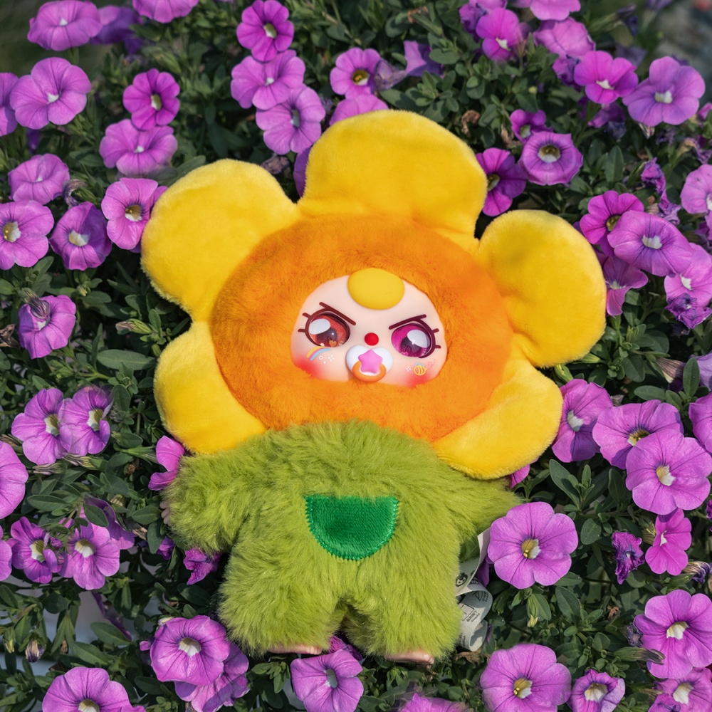 Колекційна м'яка іграшка Pop Top з кільцем Baby Three Весна різнокольоровий CRP2603