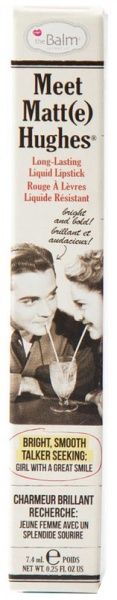 Помада рідка матова theBalm Meet Matte Hughes Committed Pinky Nude 7,4 мл