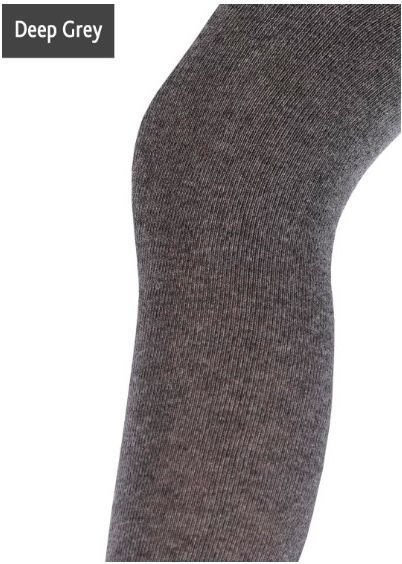 Колготки детские Giulia D025 MELANGE JUNIOR CLASSIC deep grey melange р.134-140 серый 