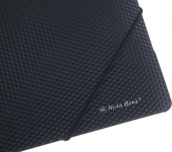 Папка на резинці Classic А4 чорна Nota Bene