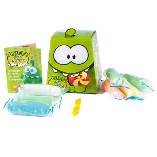 Мини-набор для лепки Genio Kids Fluffy Ам Няма слепи и накорми TA1507L