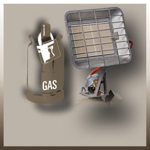 Обогреватель газовый Einhell GS 4400 2333110